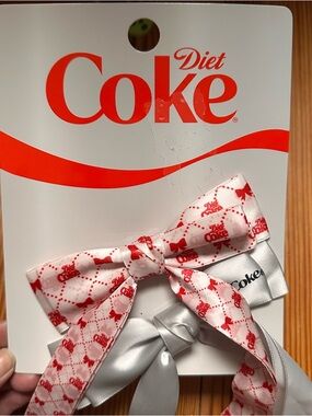 NEW Diet Coke hair clips